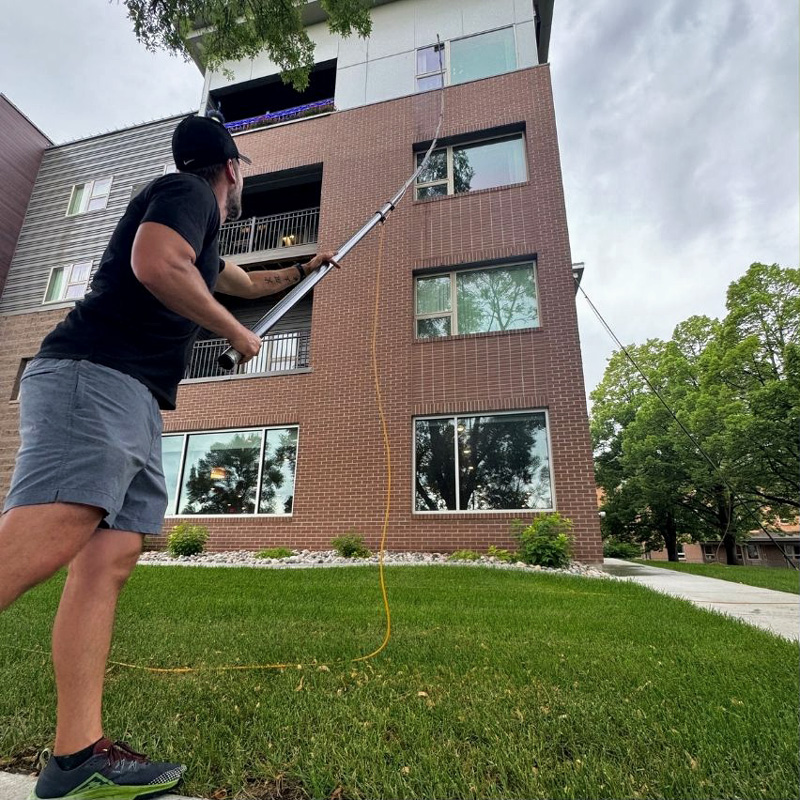 multi-story window cleaning | Brite-Way Window Cleaning, Inc.